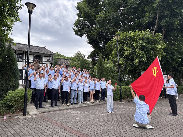 四川飛球舉行慶“七一”活動 ——在鄧萍故里銘記歷史、緬懷先烈、表彰先進(jìn)